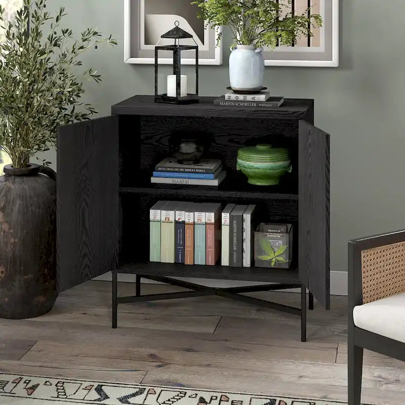 28-inch Wide Rectangular Accent Cabinet