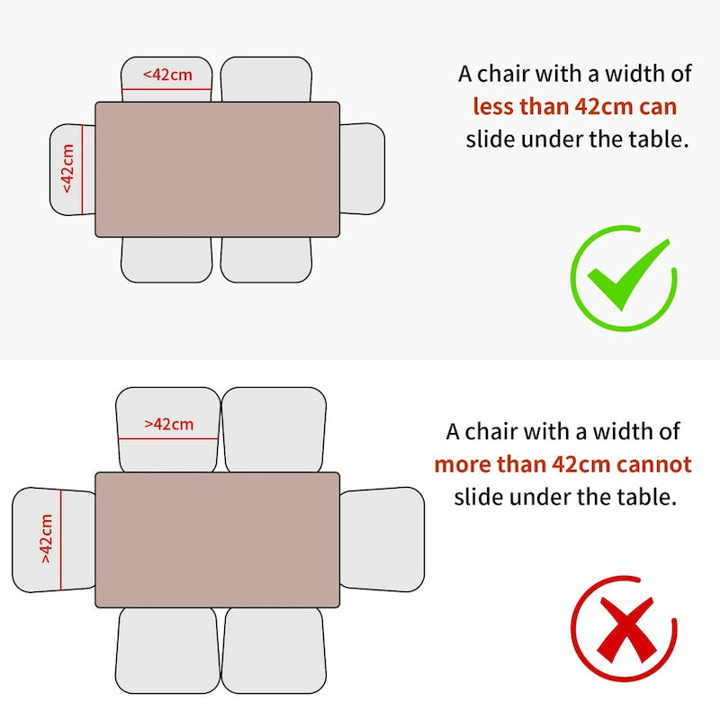 6-Seater Rectangular Dining Table with Sintered Stone Tabletop and Metal Legs