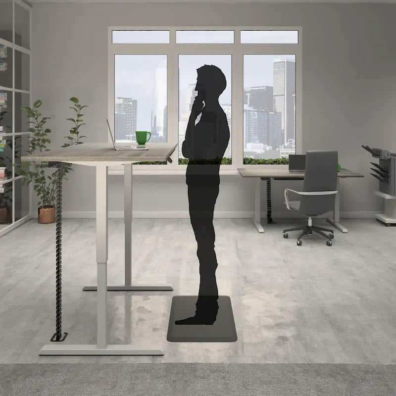 Electric Height-Adjustable Standing Desk with 3-Memory Settings