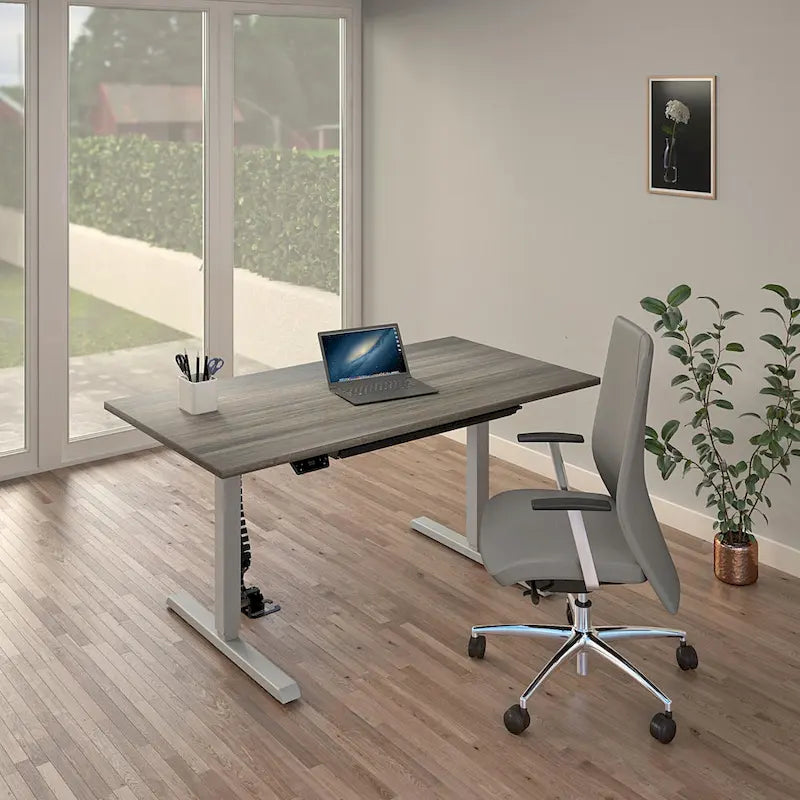 Electric Height-Adjustable Standing Desk with 3-Memory Settings