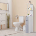 Meuble colonne de rangement pour salle de bains - 6W x 13D x 55.25H