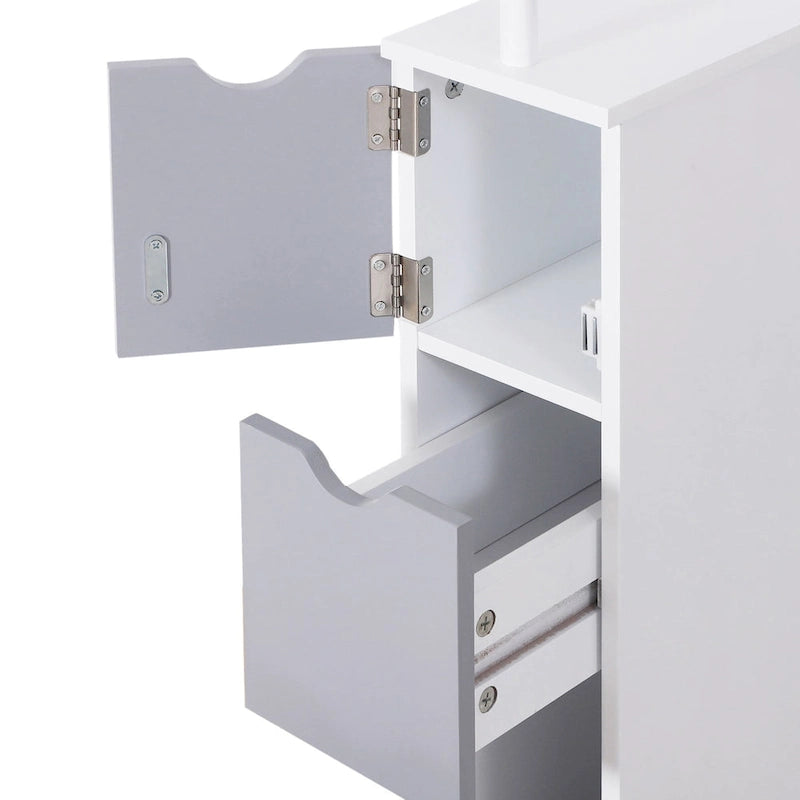 Meuble colonne de rangement pour salle de bains - 6W x 13D x 55.25H