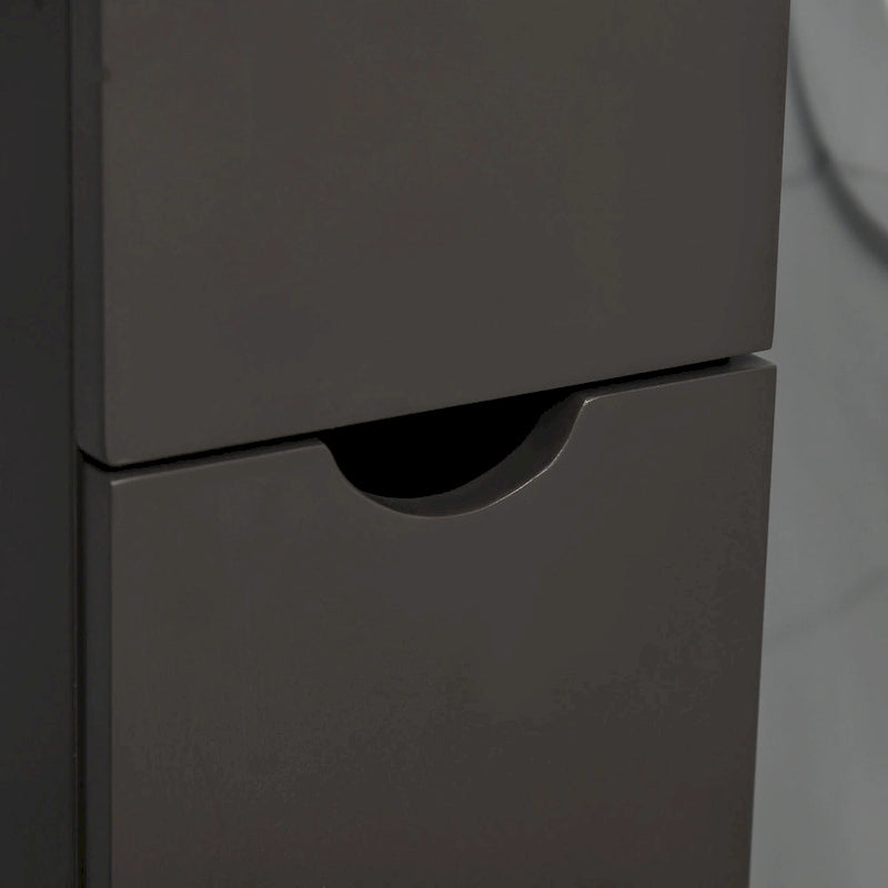 Meuble colonne de rangement pour salle de bains - 6W x 13D x 55.25H