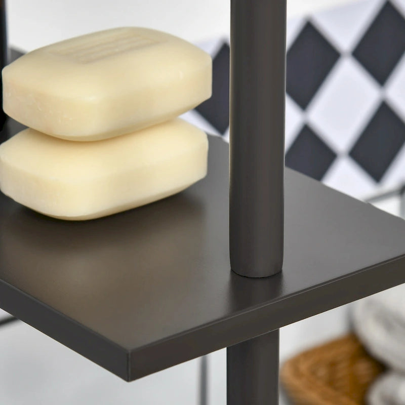 Meuble colonne de rangement pour salle de bains - 6W x 13D x 55.25H