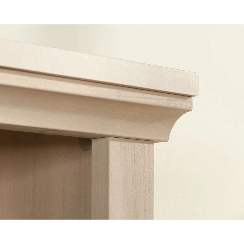 5-Shelf Bookcase with 3 Adjustable Shelves - Salt Oak