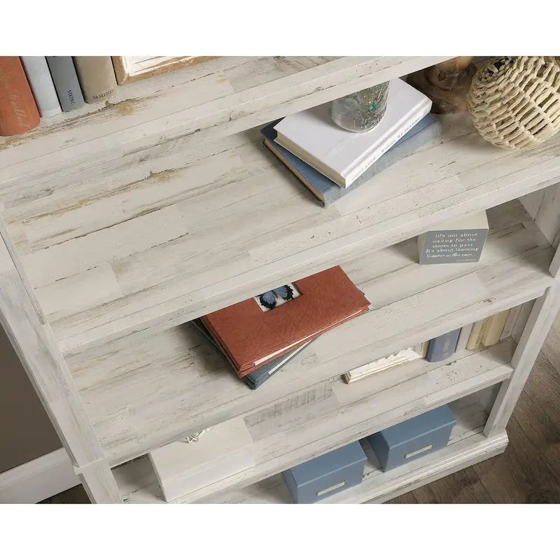 Estante com 5 prateleiras, 3 ajustáveis - carvalho Salt Oak