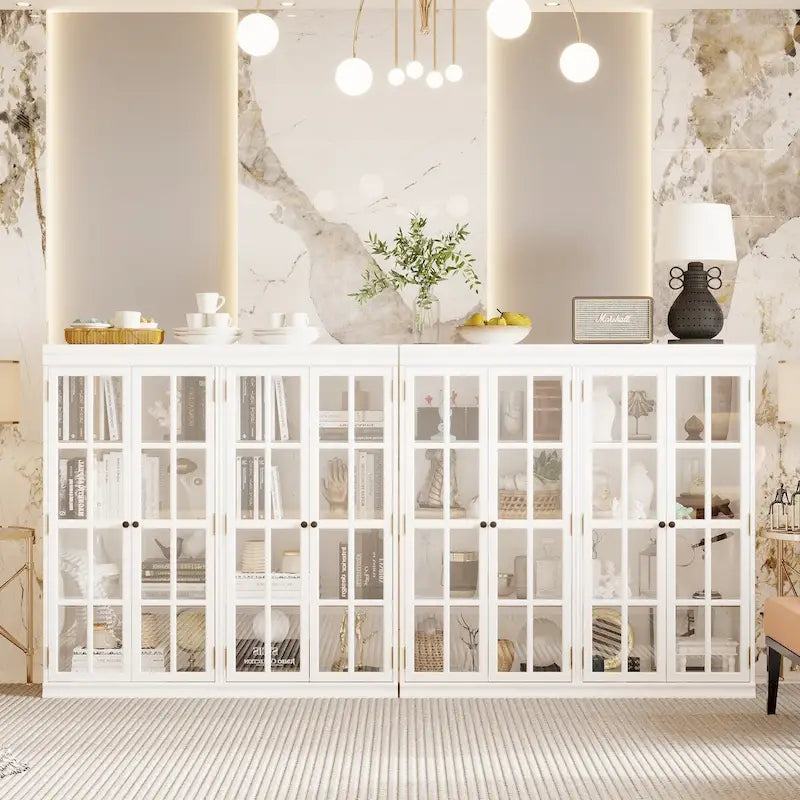 Buffet Sideboard Display Cabinet with Dual Doors