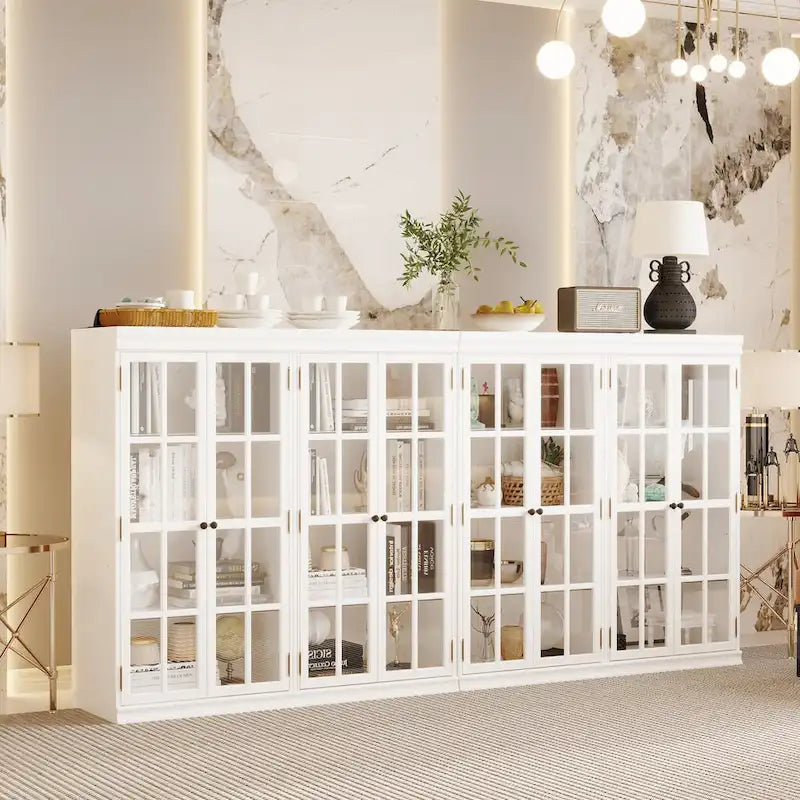 Buffet Sideboard Display Cabinet with Dual Doors