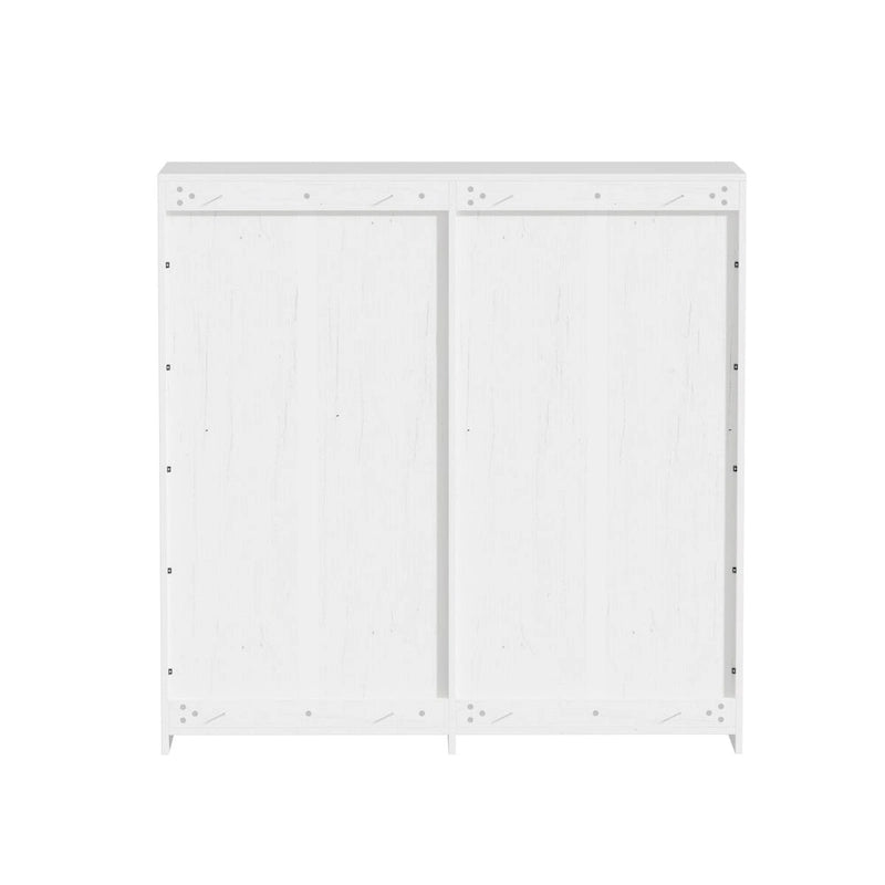 Bufetová komoda s vitrínou a dvěma dvířky