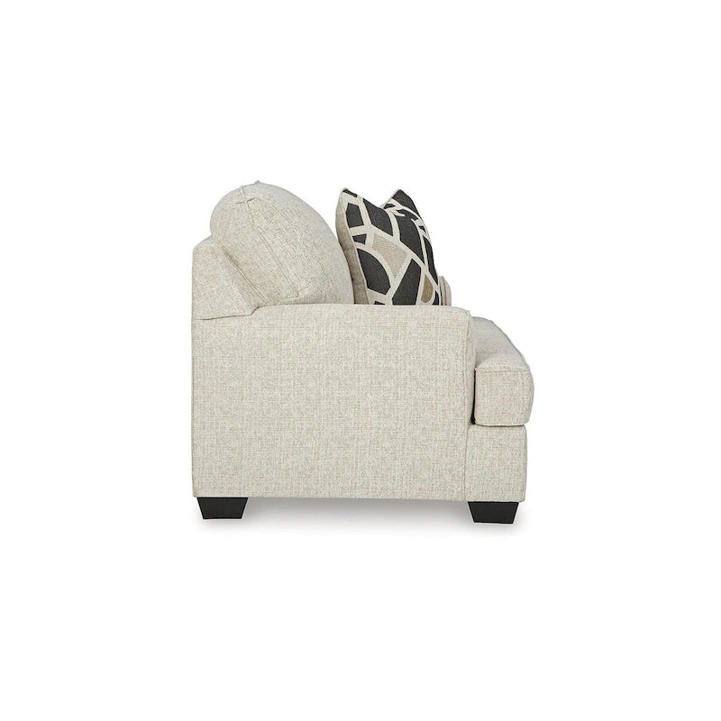 Beige Oversized Accent Chair - 51W x 40D x 39H